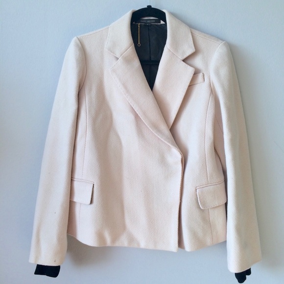 Marc Jacobs Jackets & Blazers - Marc Jacobs white Wool Blazer Coat